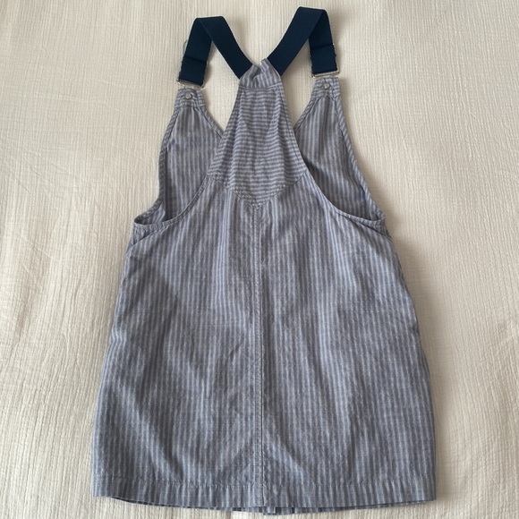 Volcom blue and white striped overall style dress size XS - Picture 2 of 2
